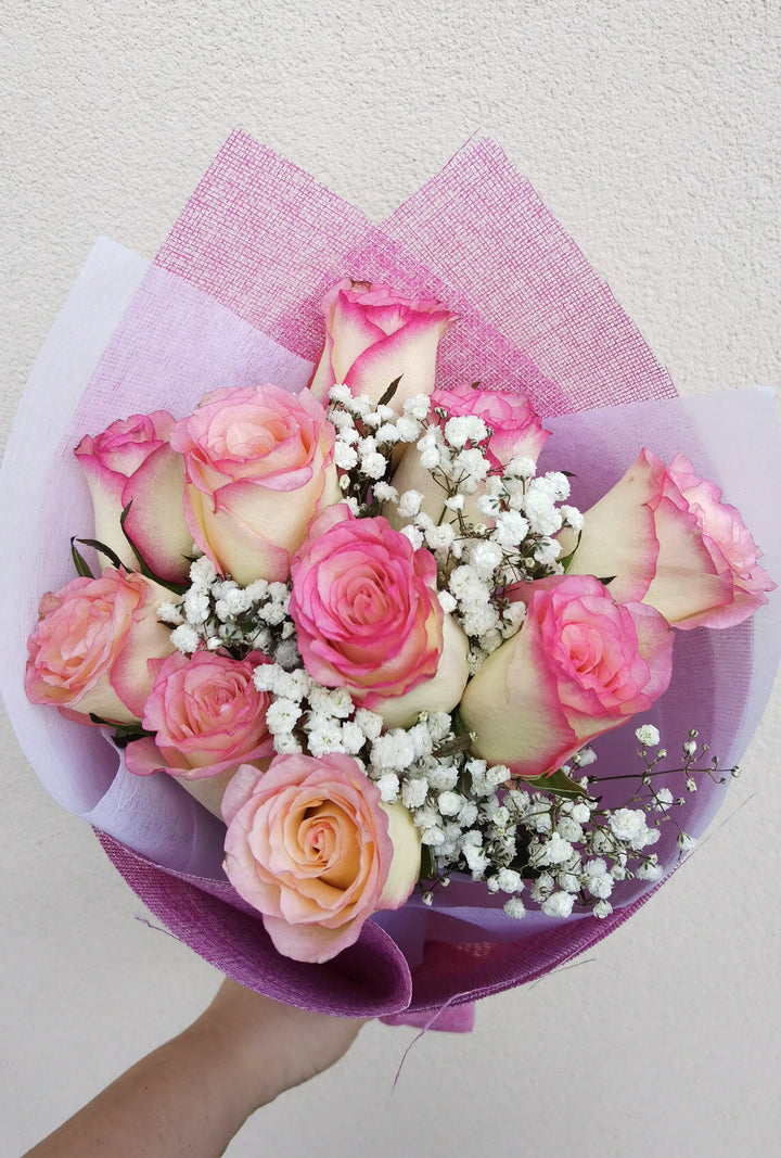 Pink Roses - Bloom Junction Florist